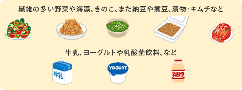 避けていただきたい食品一覧